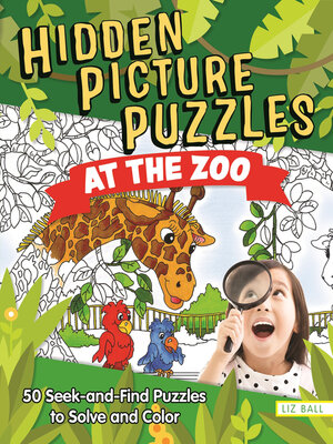 cover image of Hidden Picture Puzzles at the Zoo